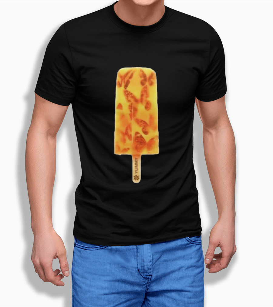 James Tour 2024 Ice Cream Yummy Butterfly Popsicle T-Shirt