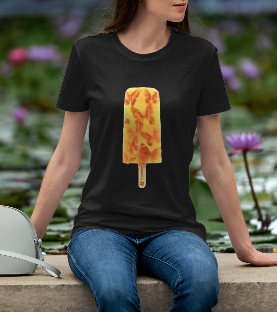 James Tour 2024 Ice Cream Yummy Butterfly Popsicle T-Shirt