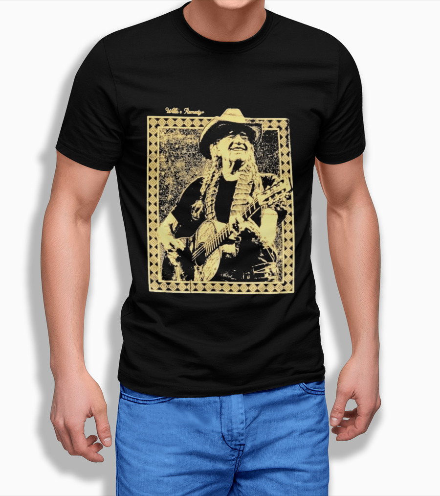 Willie Remedy Backstage Guitar T-Shirt