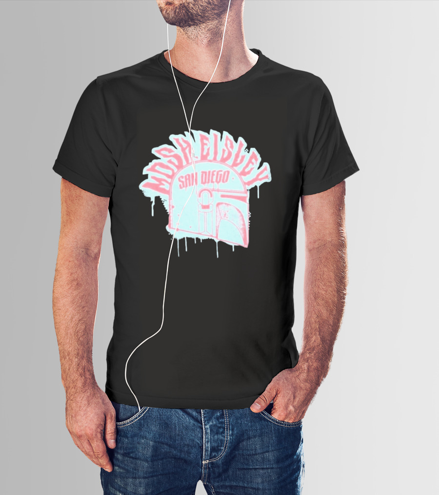 Mosh Eisley San Diego July 24 2026 Music Box Party Galaxy Helmet Star Wars T-Shirt