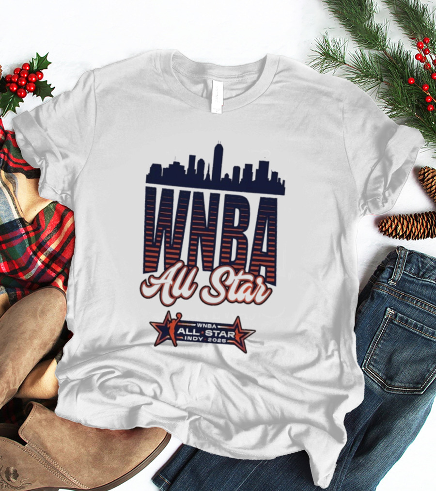 WNBA All Star 2025 Indy Skyline T-Shirt