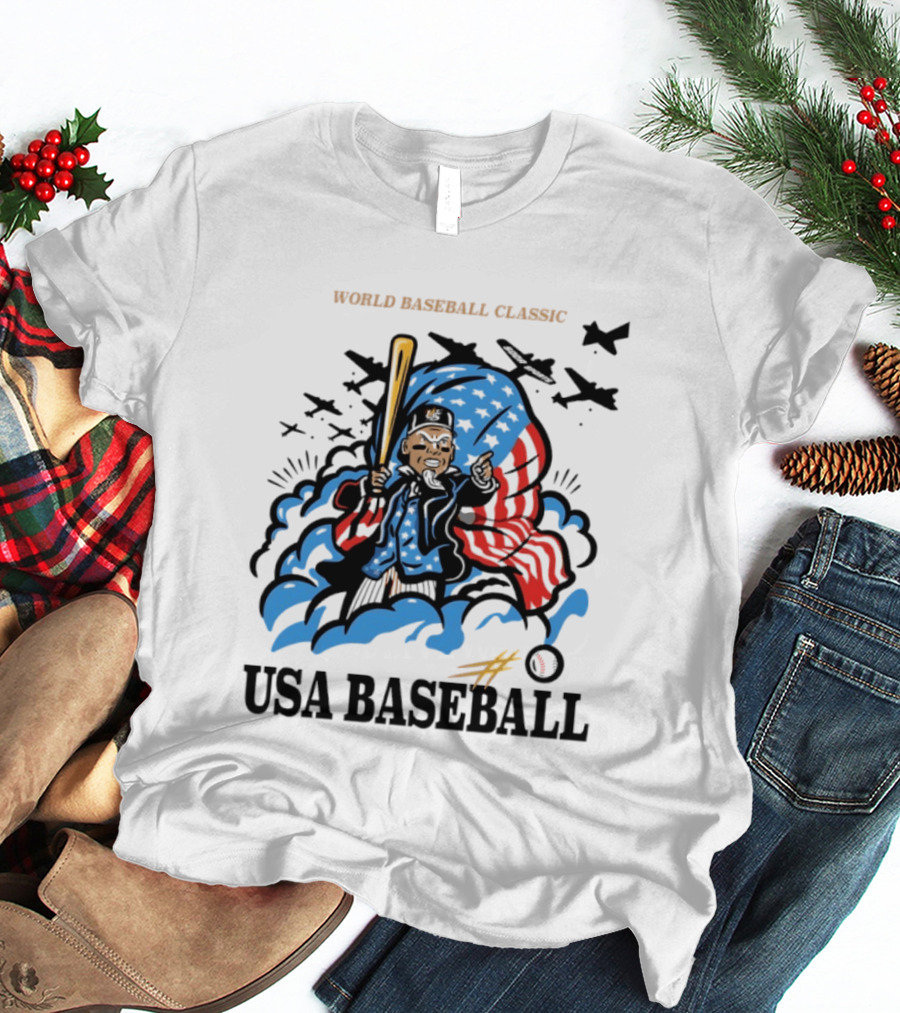 World Baseball Classic USA Baseball 2026 Aaron Judge T-Shirt