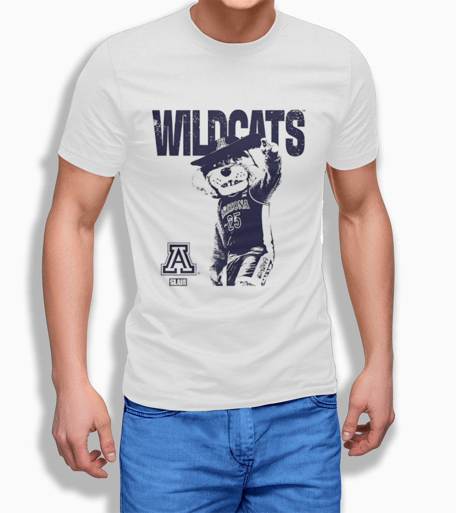 Arizona Wilbur Wildcats A Logo SLAM T-Shirt