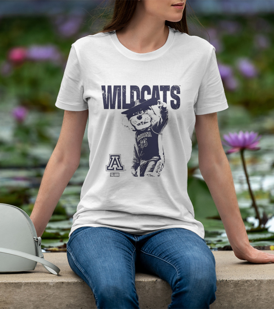 Arizona Wilbur Wildcats A Logo SLAM T-Shirt