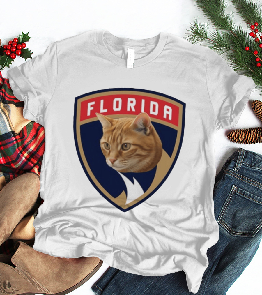 Florida Panthers Paul Maurice Cat T-Shirt