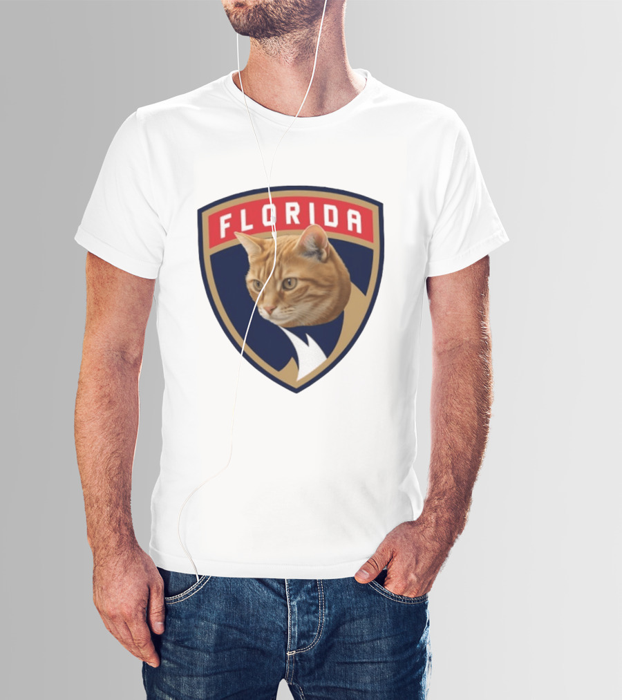 Florida Panthers Paul Maurice Cat T-Shirt
