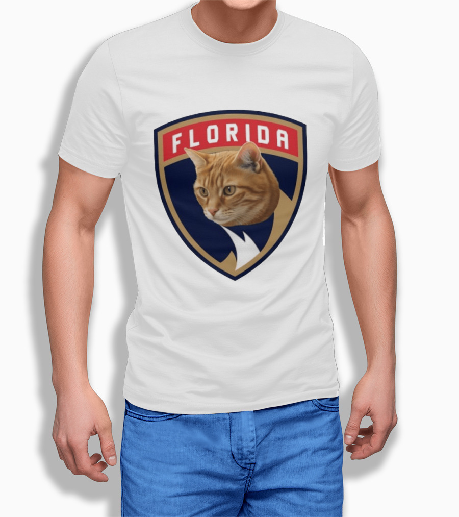 Florida Panthers Paul Maurice Cat T-Shirt