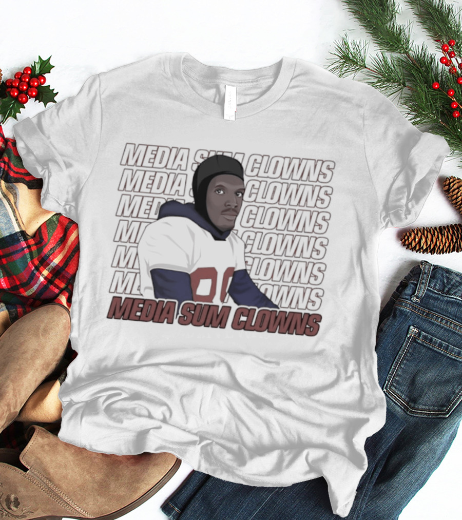 Giants Kadarius Toney Media Sum Clowns T-Shirt