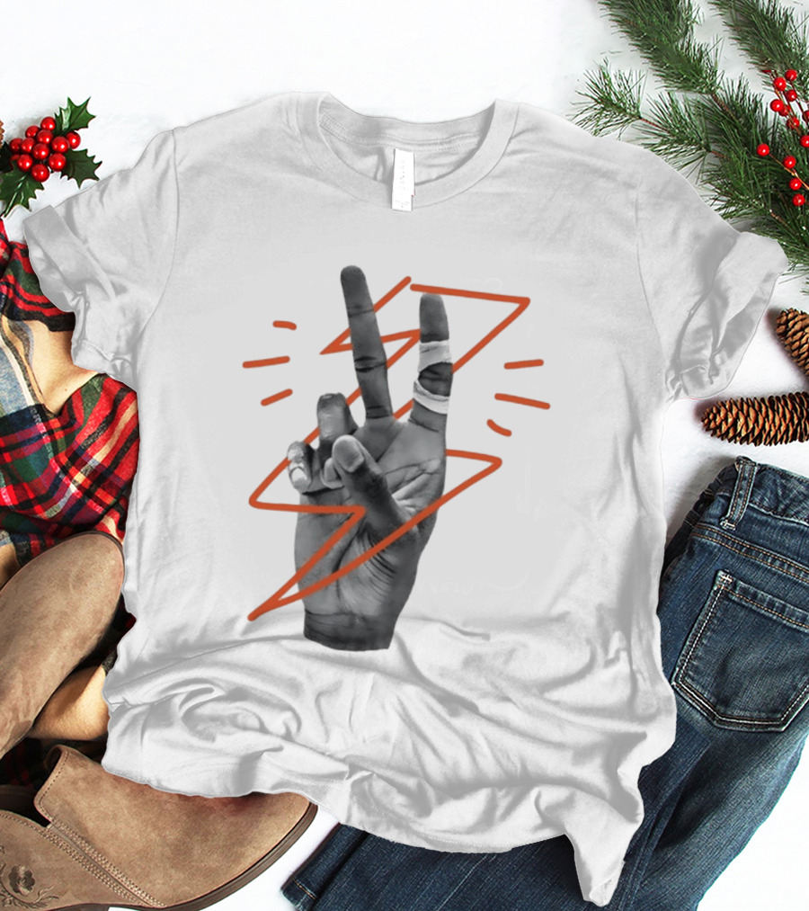 Shai Gilgeous Alexander SGA B2B 2025 26 Kia NBA MVP Hand Gesture T-Shirt