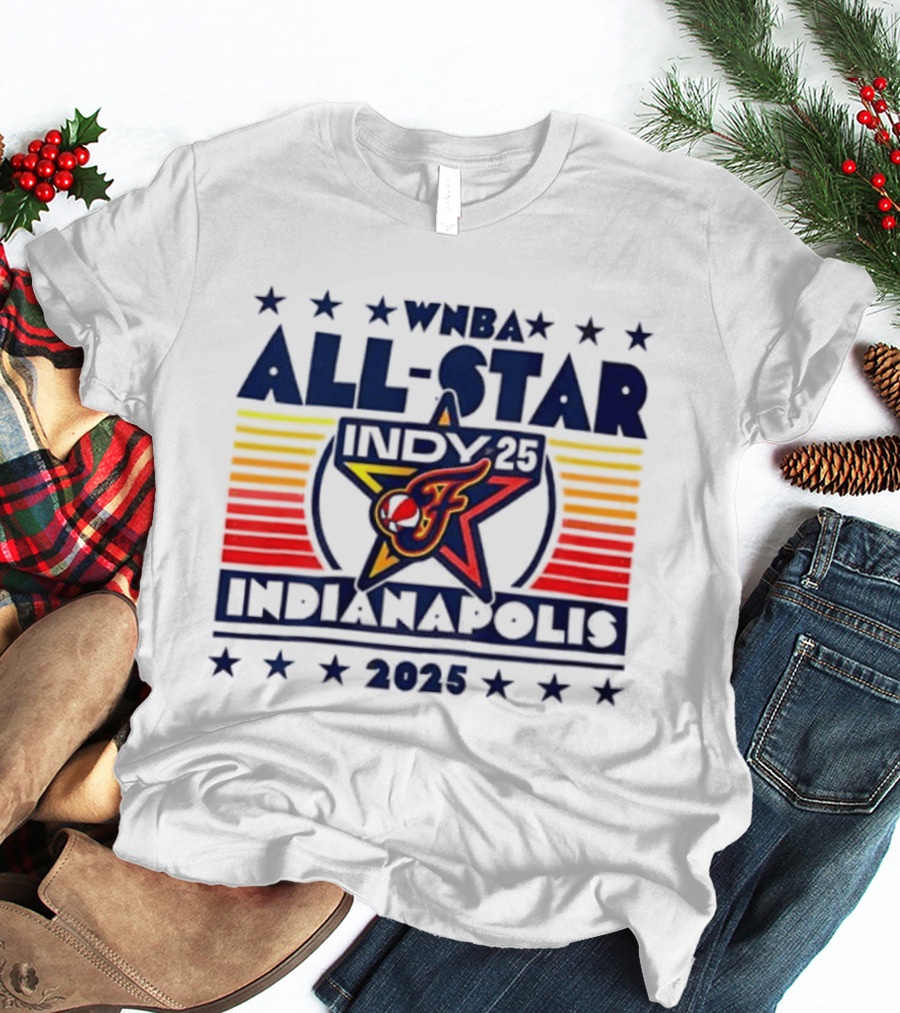 WNBA All Star INDY 2025 Indianapolis Crewneck T-Shirt