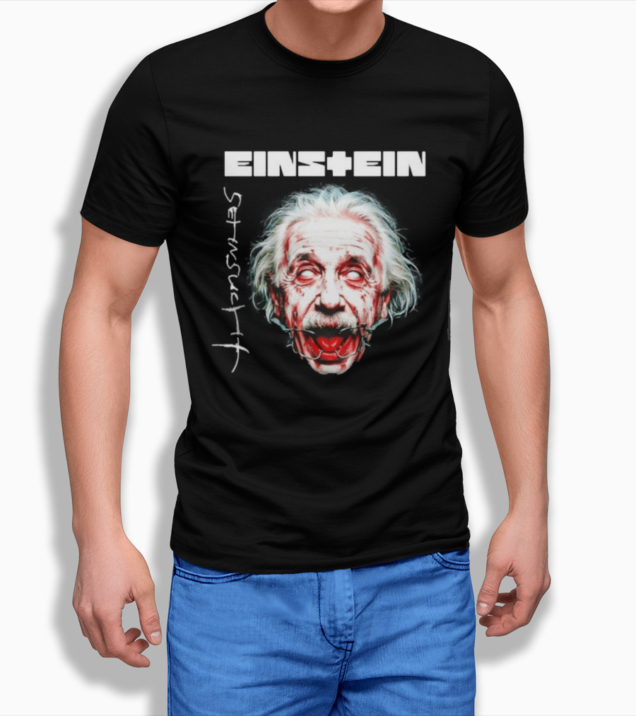 Eins+Ein Sehnsucht Albert Einstein Rammstein T-Shirt