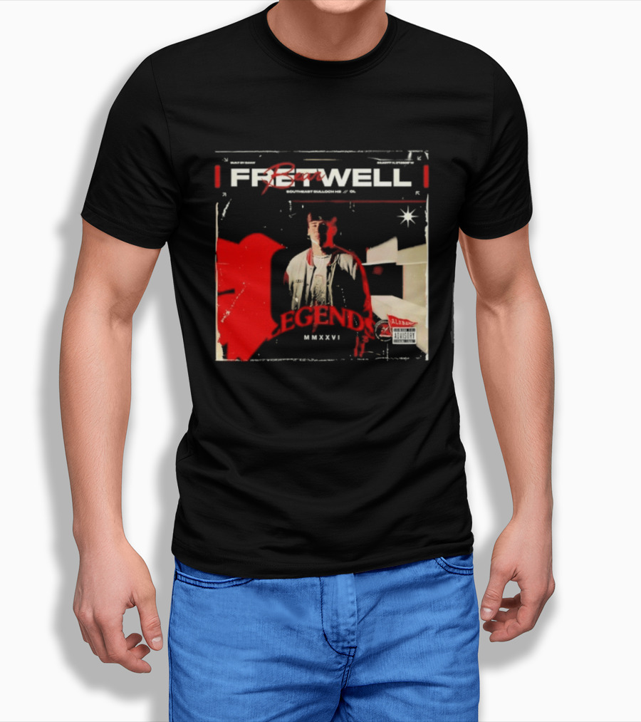 Bear Fretwell Alabama Legends MMXXVI Southeast Bulloch NCAA Football T-Shirt