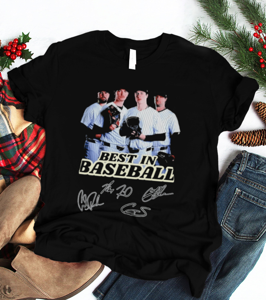 New York Yankees Best In Baseball MLB Team Champions T-Shirt