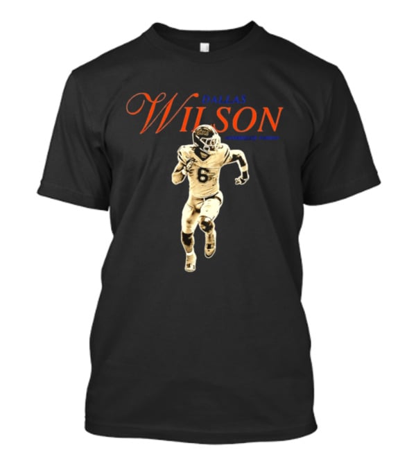 Dallas Wilson 6 University Of Florida Football NCAA T-Shirt