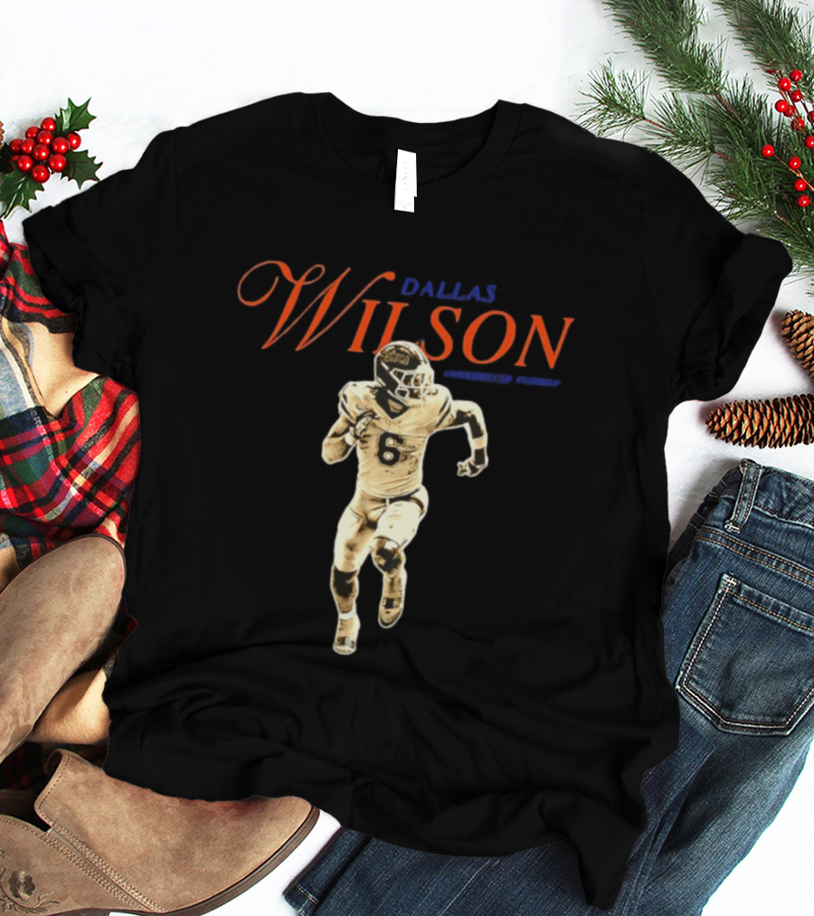 Dallas Wilson 6 University Of Florida Football NCAA T-Shirt