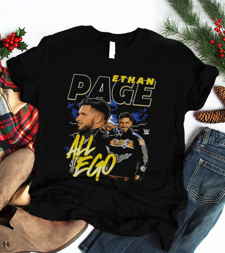 Ethan Page WWE All Ego BZ T-Shirt