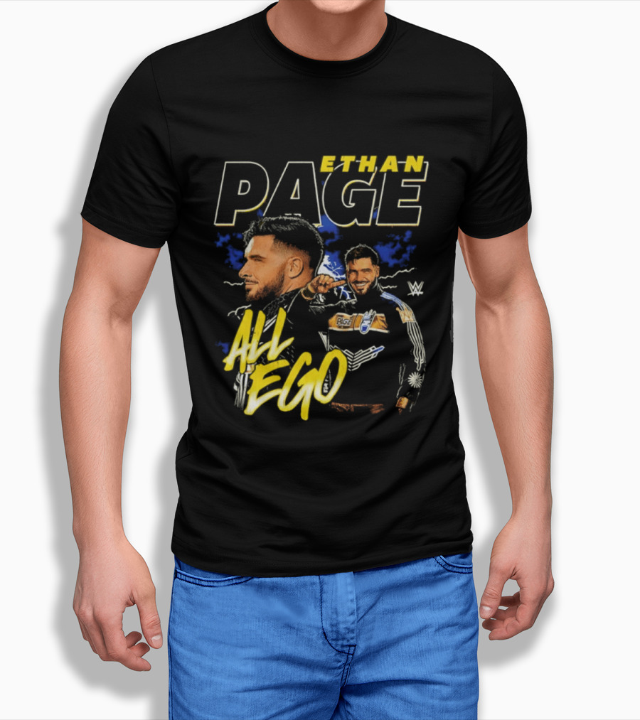 Ethan Page WWE All Ego BZ T-Shirt