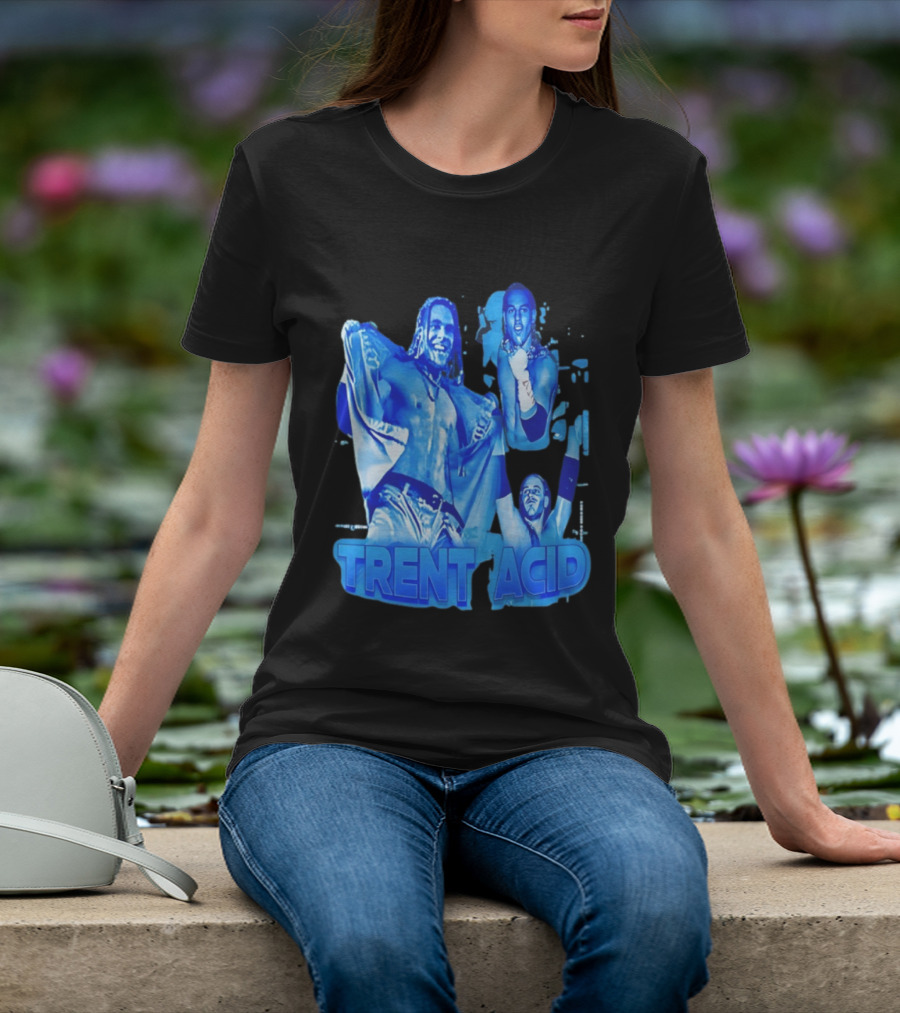Trent Acid Wrestling Legend Blue Collage без буквы T-Shirt
