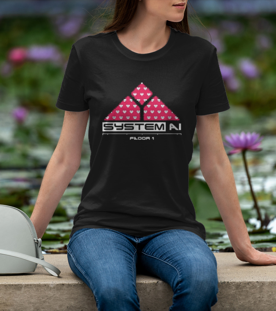 System AI Floor 1 Triangular Heart T-Shirt