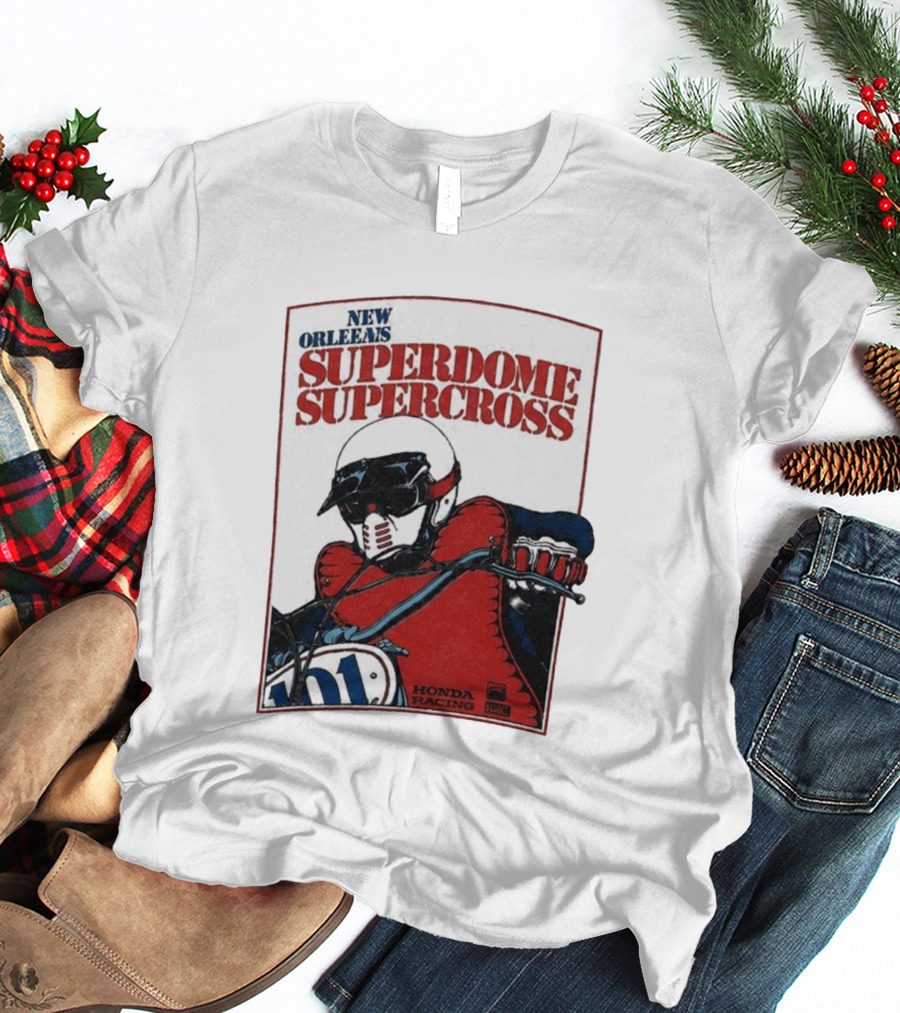 New Orleans Superdome Supercross Honda Racing 101 T-Shirt