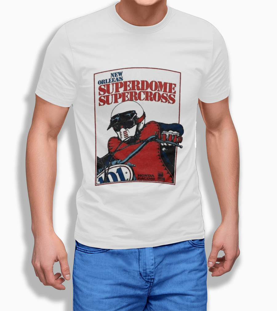 New Orleans Superdome Supercross Honda Racing 101 T-Shirt
