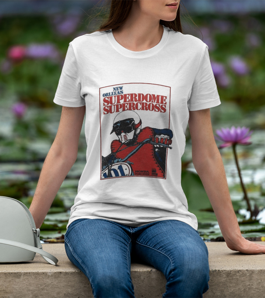 New Orleans Superdome Supercross Honda Racing 101 T-Shirt