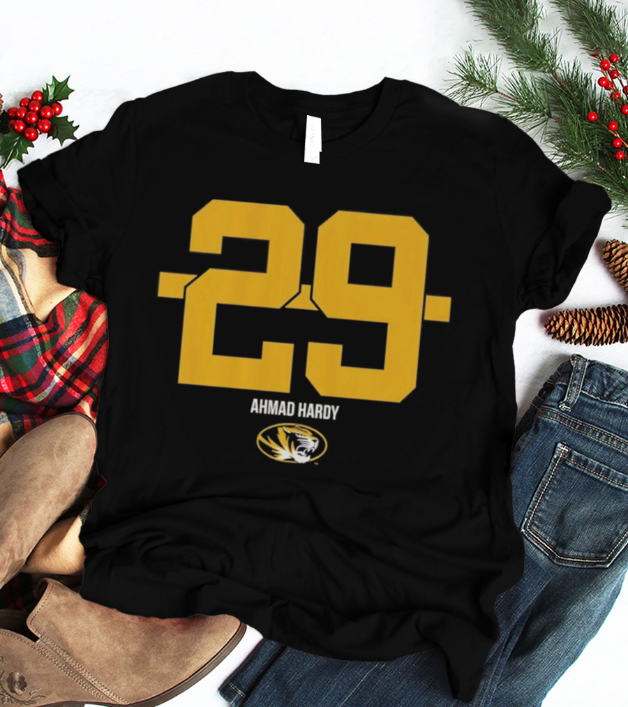 Ahmad Hardy 29 Missouri Tigers NCAA Football T-Shirt