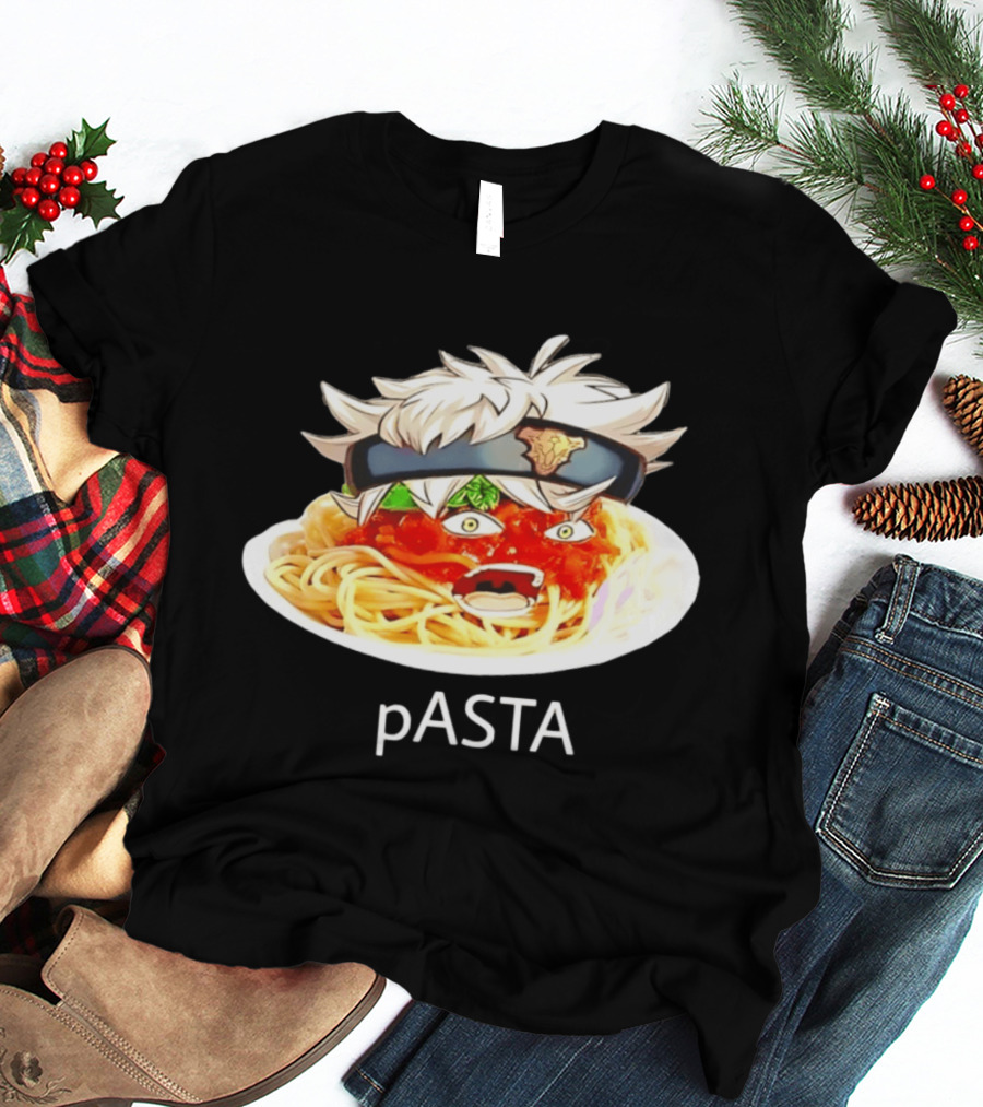 Asta X Pasta Fusion Anime Humor PASTA T-Shirt