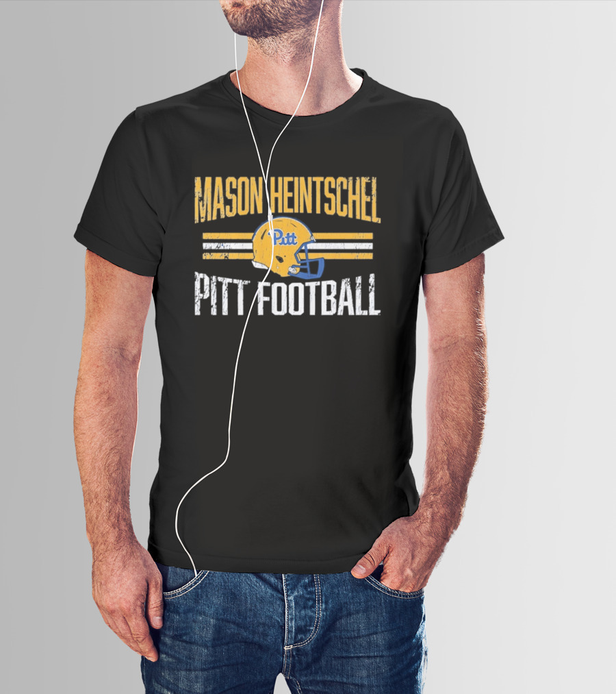 Mason Heintschel Pitt Football Panthers NCAA Helmet T-Shirt
