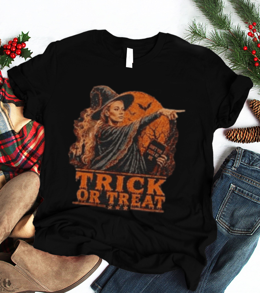 Sophie Trick Or Treat Witch Halloween WNBA T-Shirt
