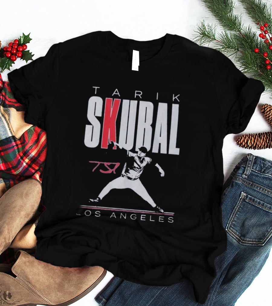 Tarik Skubal Los Angeles Dodgers Pitcher Graphic 27 T-Shirt