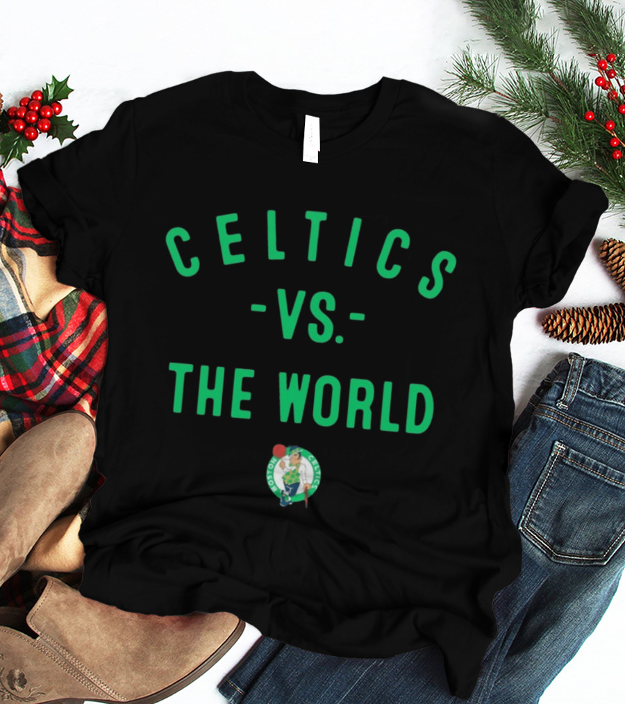 Boston Celtics Vs The World NBA 2026 T-Shirt