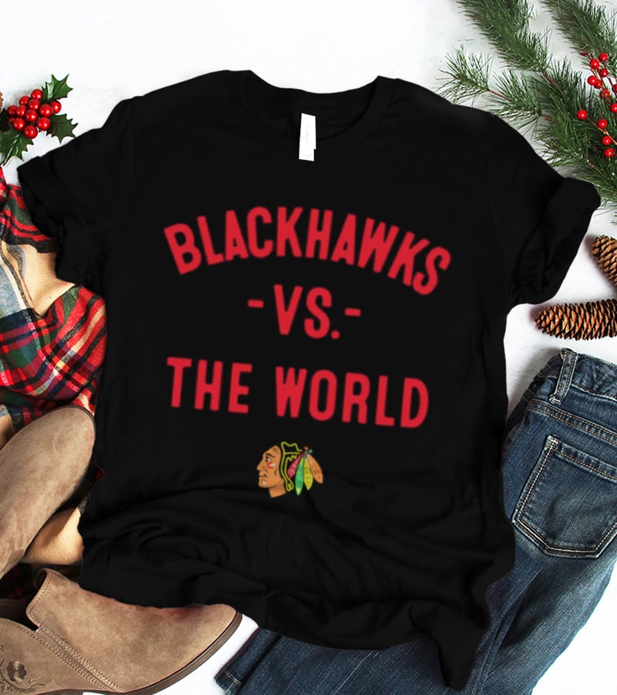 Blackhawks Vs The World NHL 2026 Nowbes T-Shirt