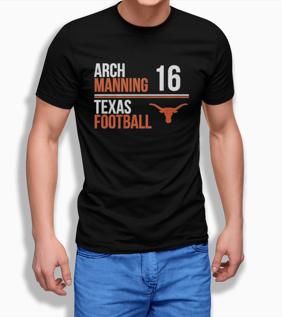 Arch Manning 16 Texas Longhorns Football T-Shirt