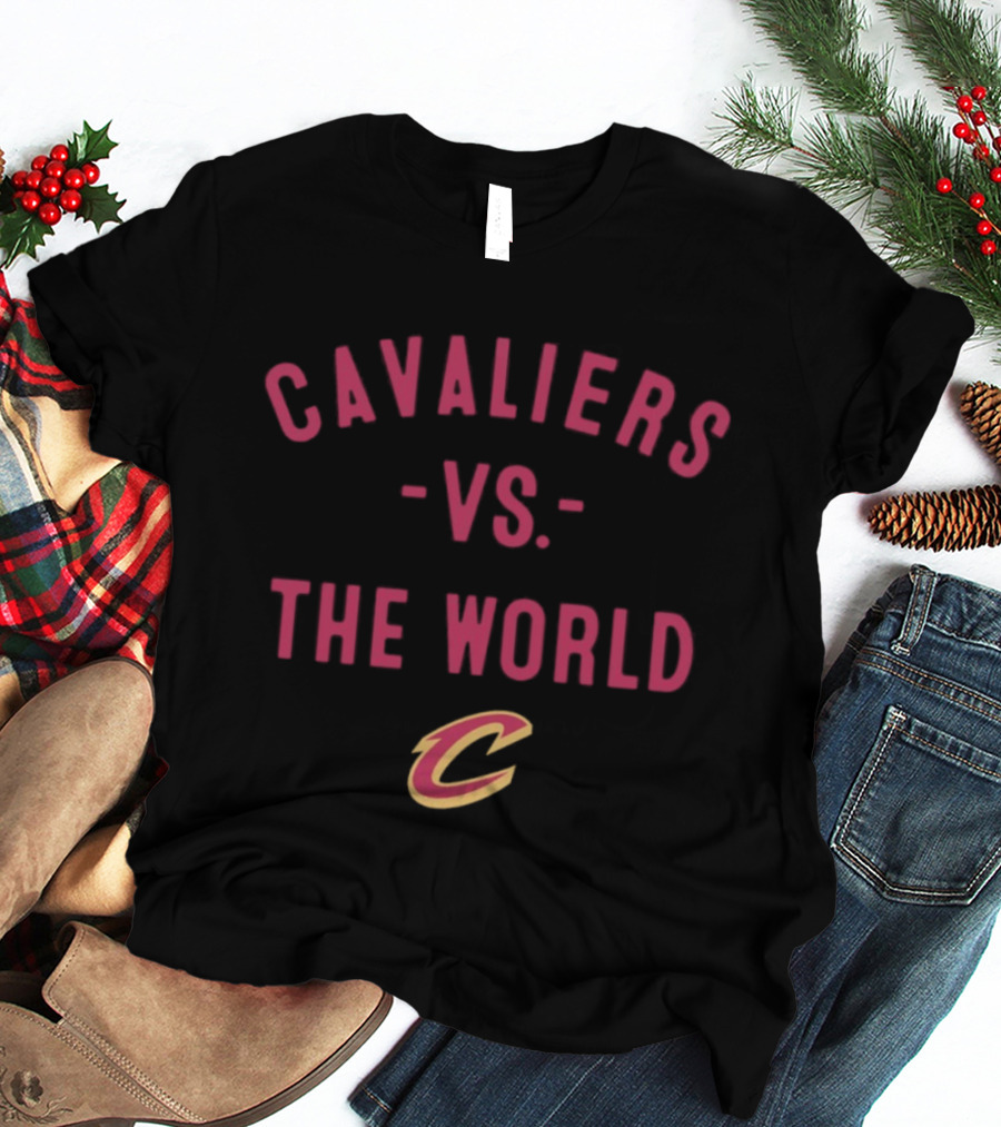 Cavaliers Vs The World Cleveland NBA 2026 T-Shirt