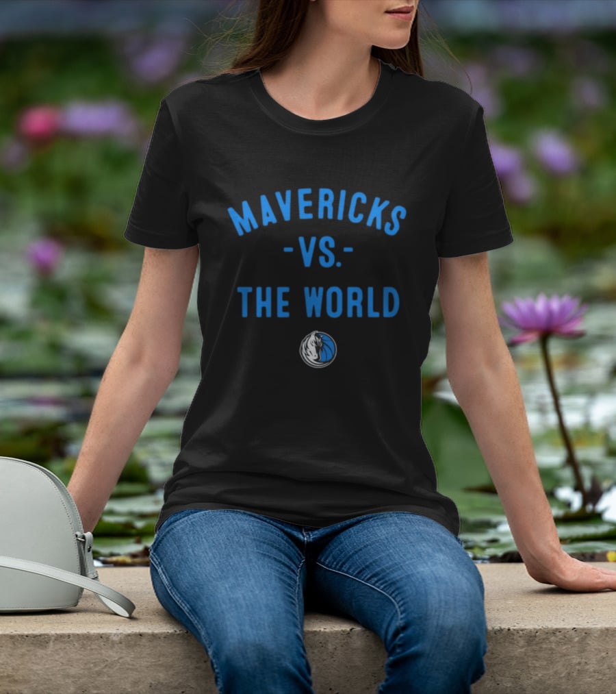 Mavericks Vs The World NBA 2026 Dallas Nowbes T-Shirt