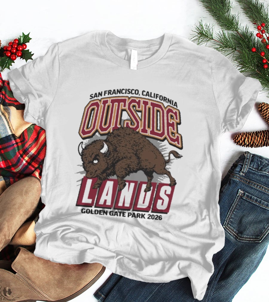 Outside Lands Golden Gate Park 2026 San Francisco CA Event T-Shirt