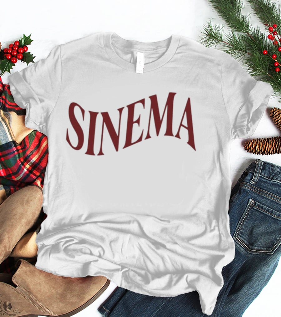 Rachel Sennott Sinema Bold Lettering T-Shirt