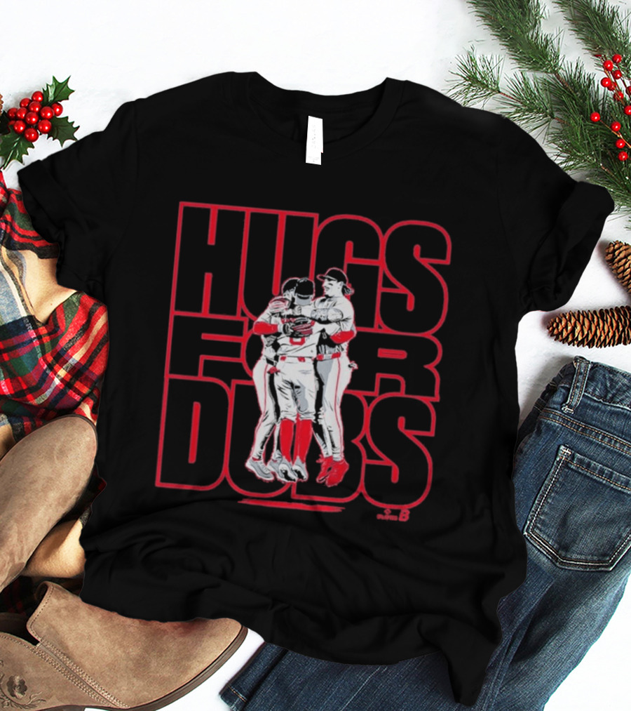 Jarren Duran Wilyer Abreu Ceddanne Rafaela Hugs For Dubs Team Celebration T-Shirt