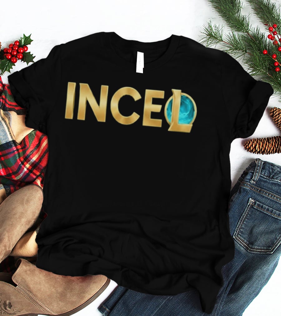 League Of Legends Incel Text With Blue Sphere Element T-Shirt