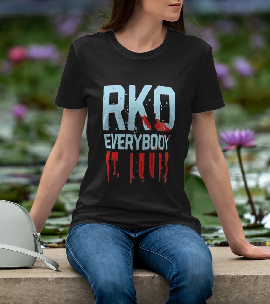 RKO Everybody St Louis Randy Orton Wrestling Fan T-Shirt