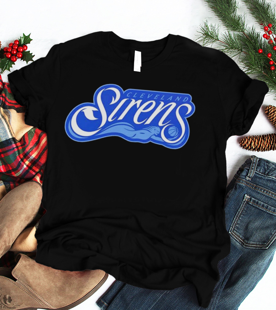 Cleveland Sirens WNBA Toddler Black Primary Logo Basketball T-Shirt
