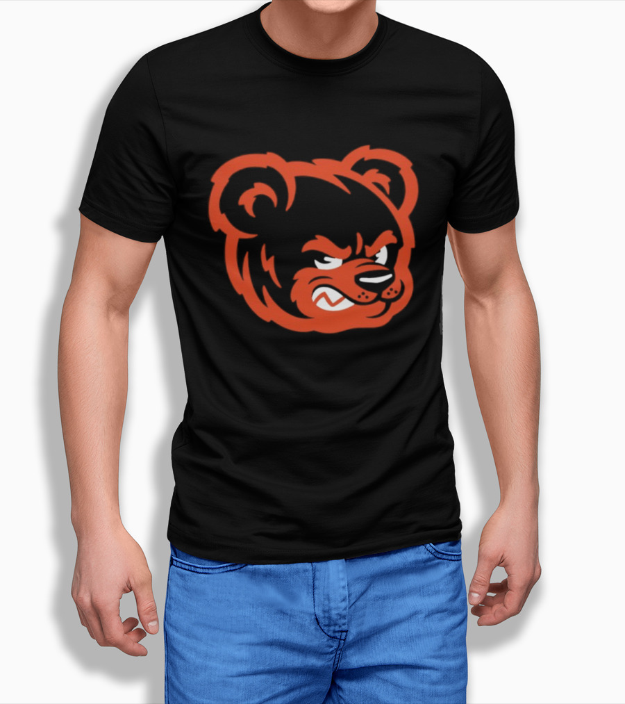 Monterrey Osos Fierce Bear Head T-Shirt