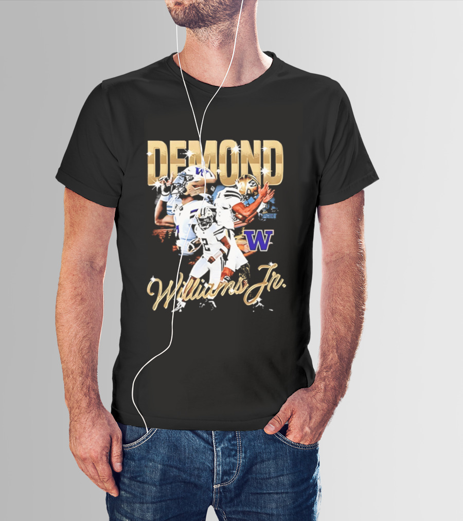 Demond Williams Jr. Washington Huskies Football 2026 Big Ten Media Days T-Shirt