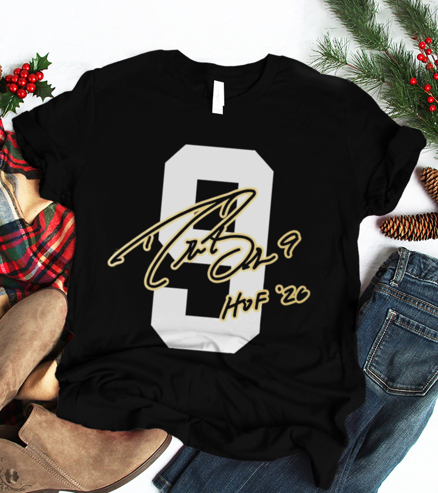 Drew Brees 9 HOF 2026 Elected Saints T-Shirt