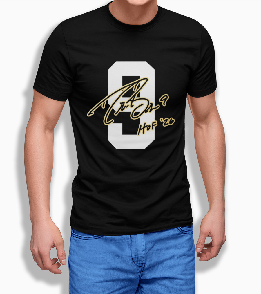Drew Brees 9 HOF 2026 Elected Saints T-Shirt