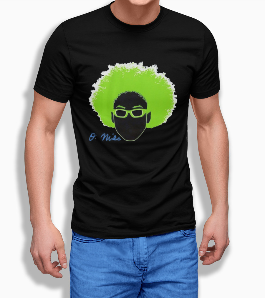 Olivia Miles Minnesota Lynx 2026 WNBA Green Afro And Glasses T-Shirt