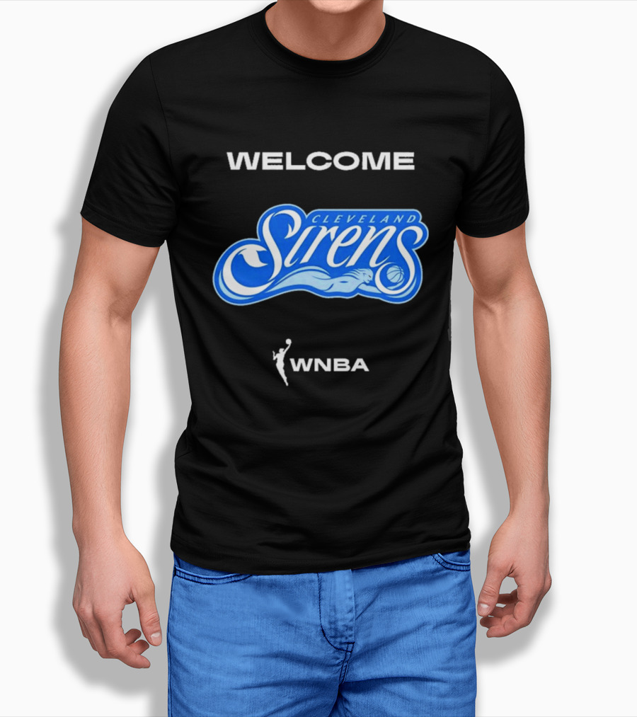 Welcome Cleveland Sirens WNBA 2026 Logo Debut T-Shirt
