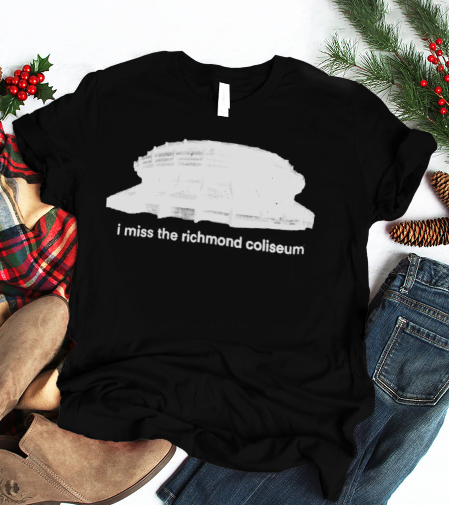 Richmond Coliseum Virginia History Nostalgia T-Shirt