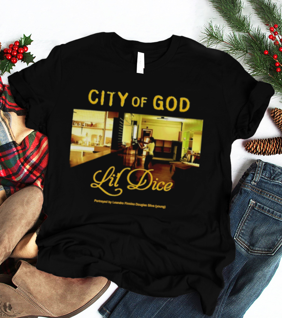 City Of God Lil Dice Leandro Firmino Douglas Silva T-Shirt